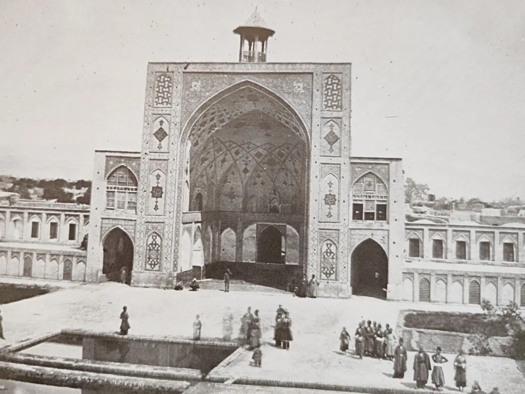عکس قدیمی مسجد شاه سمنان
