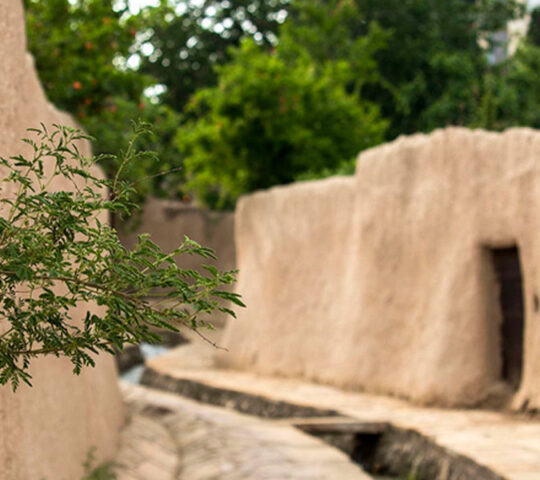 کوچه باغ های کویری سمنان